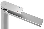 Umývadlová batéria Rea Verso Nickel Brush INOX high – Obrázok 4