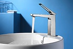 Umývadlová batéria REA PARKER Nickel Brush INOX low – Obrázok 4