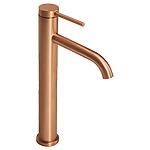 Umývadlová batéria REA CLIF Brush Copper HIGH – Obrázok 4