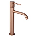 Umývadlový faucet Rea Venti  Brush Copper vysoký