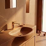 Umývadlová batéria PREMIUM REA Vision Gold Low – Obrázok 5