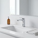 Umývadlová batéria PREMIUM REA Prime Chrome Low – Obrázok 5