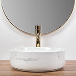 Umývadlo na dosku REA SAMI Nature Marble – Obrázok 5