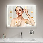 Zrkadlo LED 90x60cm PRO SQR BLUETOOTH – Obrázok 5