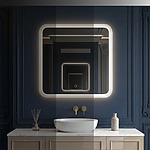 Zrkadlo LED 70x70cm TOP-2 – Obrázok 5