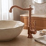 Umývadlová batéria REA Bona Brush Copper High – Obrázok 5