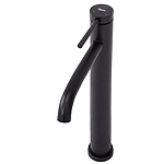 Umývadlová batéria REA CLIF BLACK MAT HIGH – Obrázok 5