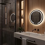 Zrkadlo LED 50cm Modern – Obrázok 6
