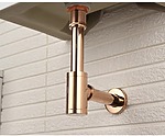 Umývadlový sifón Rea so zástrčkou klik-klak Rose Gold – Obrázok 6