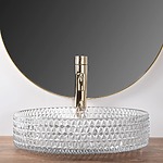 Umývadlo na dosku Rea Cristal Transparent 39 – Obrázok 6