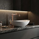 Umývadlová batéria REA Bona Brush Copper High – Obrázok 6