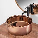 Umývadlo na dosku Rea Ida Rose Gold – Obrázok 6
