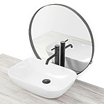 Umývadlo na dosku Rea Claudia 9447 White – Obrázok 6