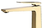 Umývadlová batéria REA PARKER Brush Gold High – Obrázok 6