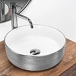 Umývadlo na dosku Rea Sami Brush Silver – Obrázok 6