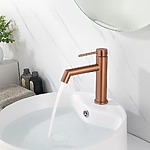Umývadlová batéria REA FOSS Brush Copper Low – Obrázok 6