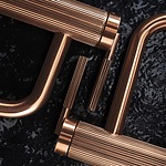 Umývadlová batéria REA Argon Brush Copper high – Obrázok 6