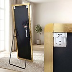 Zrkadlo LED Classico 60x170cm Brush Gold – Obrázok 7