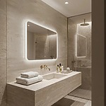 Zrkadlo LED 80x60cm TOP-3 – Obrázok 7