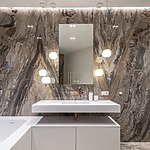 Zrkadlo LED SQR 50x100cm – Obrázok 7