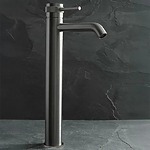 Umývadlová batéria REA Lungo Grip - Gun Grey, vysoká – Obrázok 7
