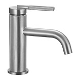 Umývadlová batéria REA Argon Brush Nickel  Low – Obrázok 7