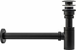 Umývadlový sifón Klik-Klak Universal Rea Black Matt – Obrázok 7