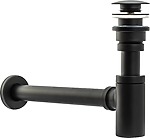 Umývadlový sifón Klik-Klak Universal Rea Black Aged – Obrázok 7