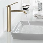 Umývadlová batéria REA CLIF GOLD BRUSH – Obrázok 7