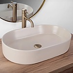 Umývadlo na dosku Rea NADIA 60 BEIGE MATT – Obrázok 7