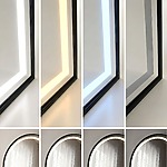 Zrkadlo LED Orbit 50x160cm Black – Obrázok 6
