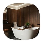 Zrkadlo LED 70x70cm TOP – Obrázok 9