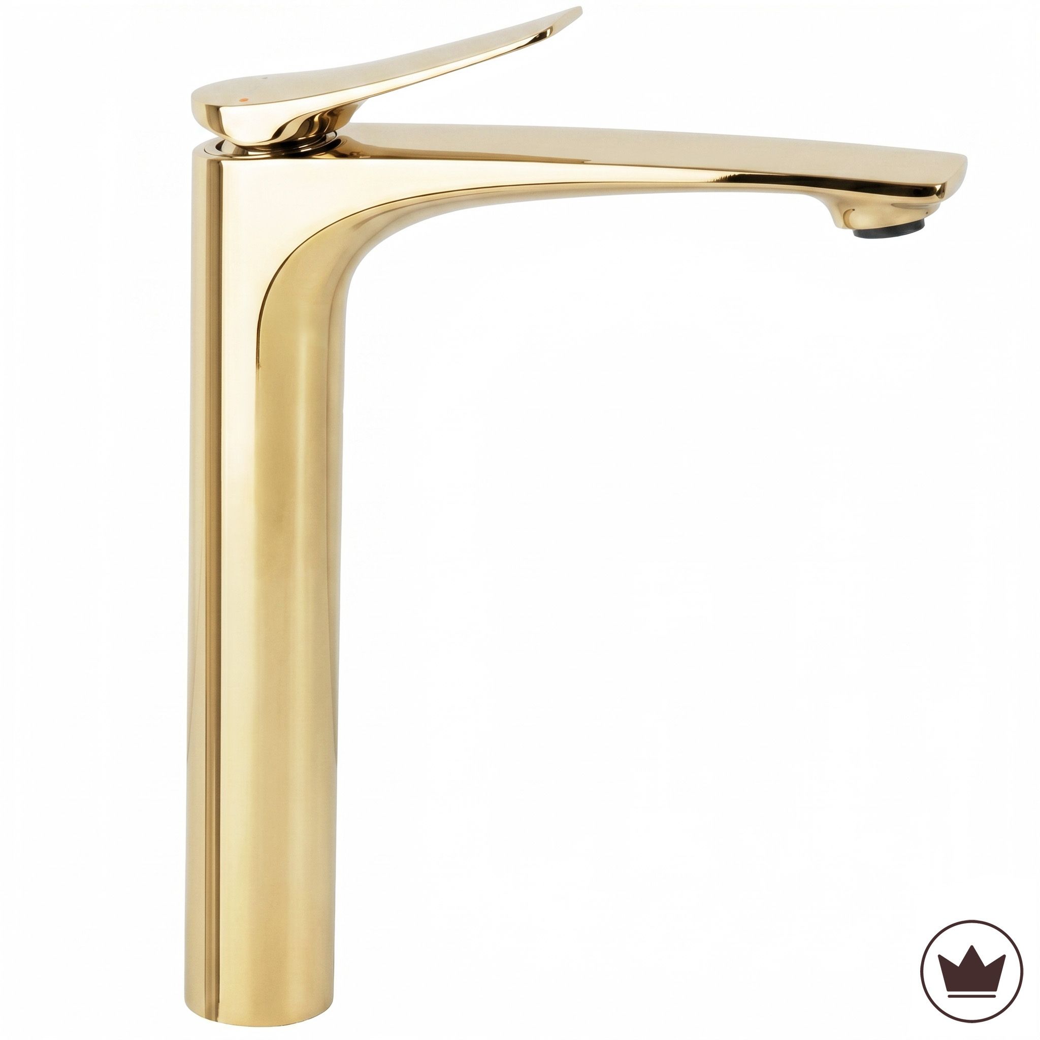902841624c2bf1a847229ae3a2d6b204 Umývadlová batéria PREMIUM REA Vision Gold High – Obrázok 1