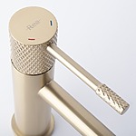 Umývadlový faucet Rea Venti  Brush Gold vysoký – Obrázok 8