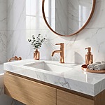 Umývadlová batéria Venti Copper Low – Obrázok 6