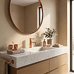 Umývadlová batéria Venti Copper Low – Obrázok 3