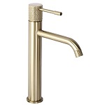 Umývadlový faucet Rea Venti  Brush Gold vysoký