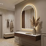 Zrkadlo LED 60x100cm DART GOLD – Obrázok 10