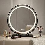 Zrkadlo LED MAKE-UP Black 50 cm – Obrázok 10