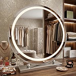 Zrkadlo LED MAKE-UP Chrome 50 cm – Obrázok 10
