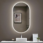Zrkadlo LED EGG 50x90 cm – Obrázok 11