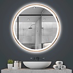 Zrkadlo LED 70cm MMJ BRUSH COPPER – Obrázok 11