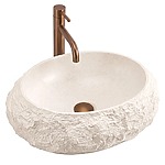 Umývadlo na dosku Mika Warm Beige – Obrázok 12