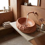 Umývadlo na dosku Mika Terracotta