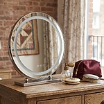 Zrkadlo LED MAKE-UP Chrome 40 cm