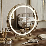 Zrkadlo LED MAKE-UP L.Gold  40 cm