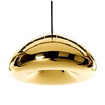 Zrkadlová sklenená závesná lampa APP323-1CP Gold