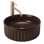 Umývadlo na dosku DUO Espresso Matt
