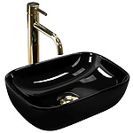 Umývadlo na dosku REA BELINDA Mini Black