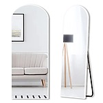 Bielé Nástenné/Stojace Zrkadlo 150 cm 109